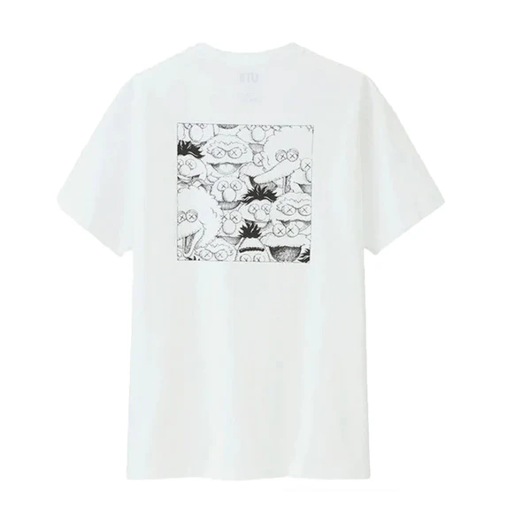 Kaws x Uniqlo XX Pocket Tee - White - Image 4
